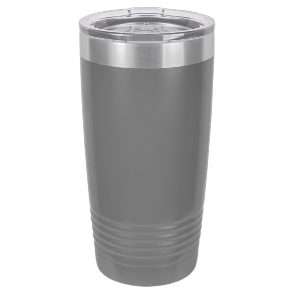 Polar Camel 20 oz. Ringneck Vacuum Insulated Tumbler w/Clear Lid Thumbnail