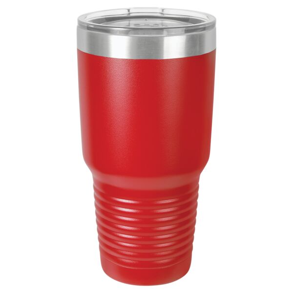 Polar Camel 30 oz. Vacuum Insulated Ringneck Tumbler with Clear Lid Thumbnail