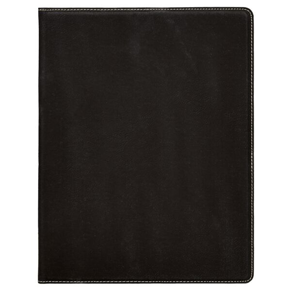 9 1/2" x 12"  Laserable Leatherette Portfolio with Notepad Thumbnail