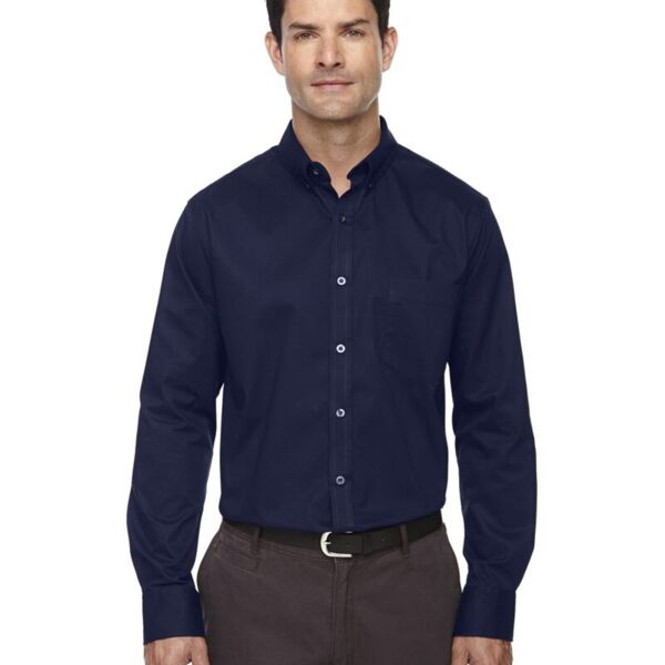 Tall Operate Long Sleeve Twill Dress Shirt Thumbnail